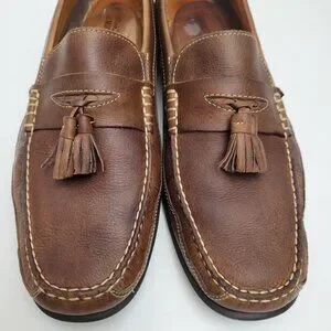 Johnson & Murphy 10.5 M Locklin Tassel Loafers Sheepskin s-l400.jpg main image 2